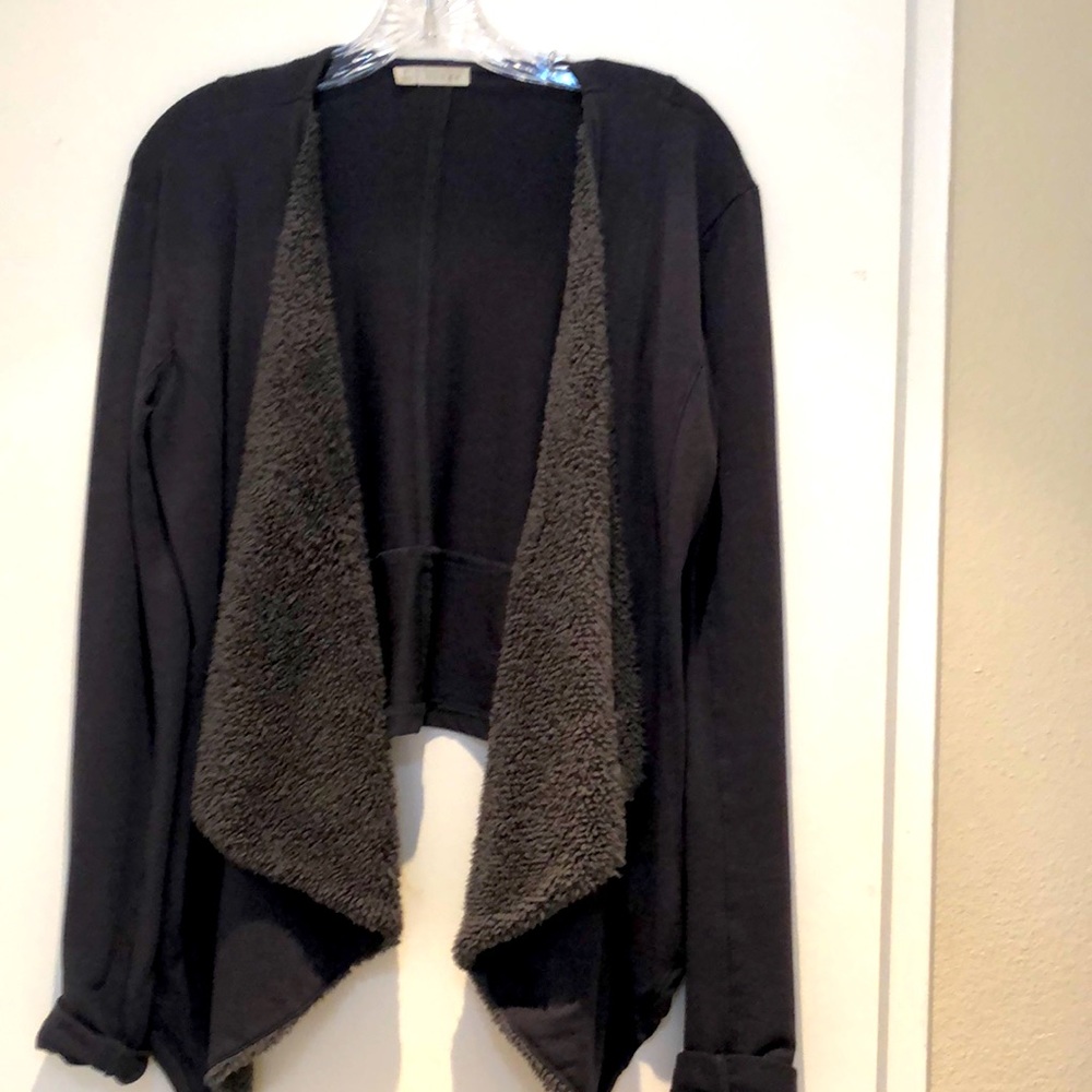 Dark gray jacket